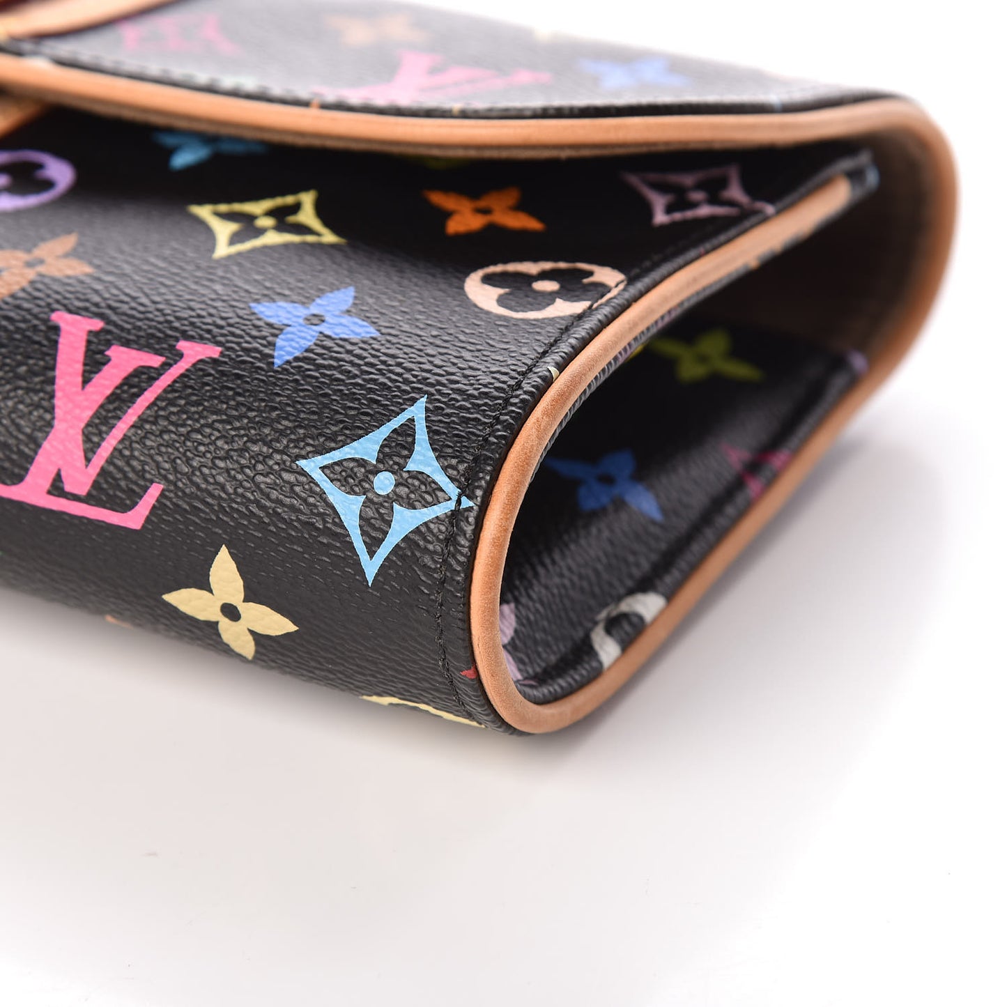 Monogram Multicolor Courtney Clutch Black