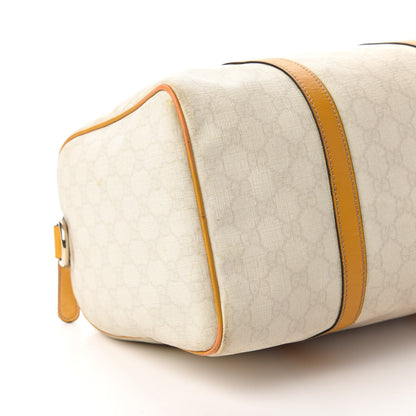 Gucci GG Plus Monogram Medium Joy Boston White Yellow 6 of 11