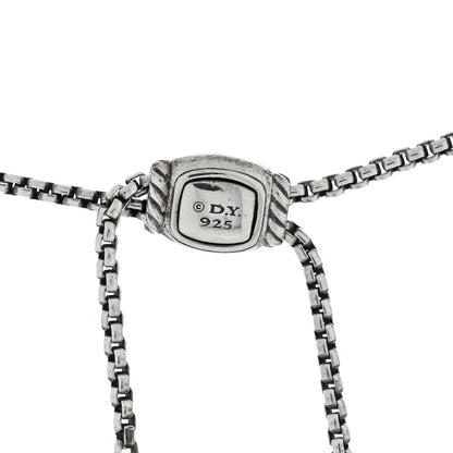David Yurman Sterling Silver Diamond Black Onyx Chatelaine Y Necklace 4 of 4