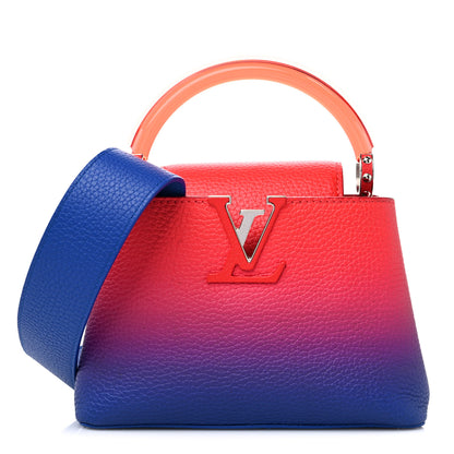 Louis Vuitton Taurillon Ombre Mini Capucines Blue 1 of 8
