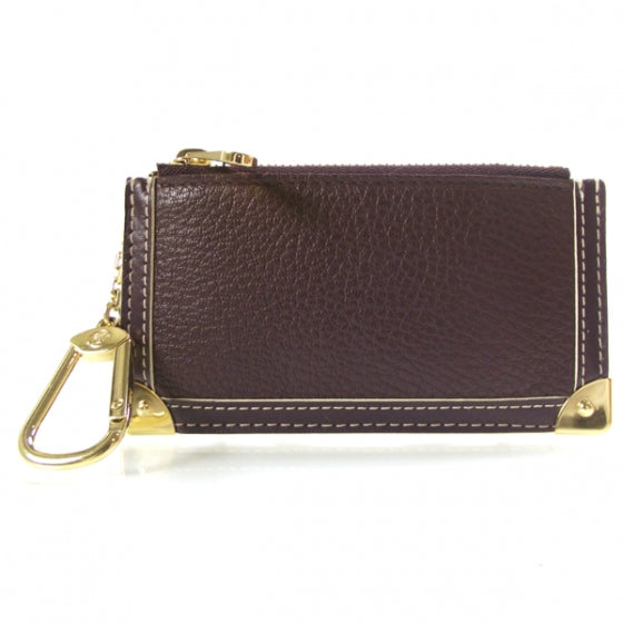 Louis Vuitton Suhali Key Pouch Prune 1 of 6
