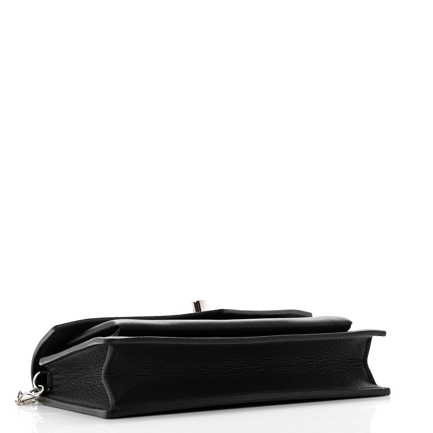 Louis Vuitton Soft Calfskin My Lockme Chain Pochette Black 4 of 12