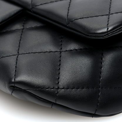 Chanel Calfskin Quilted CC Uniform Flap Belt Bag Black 10 of 10