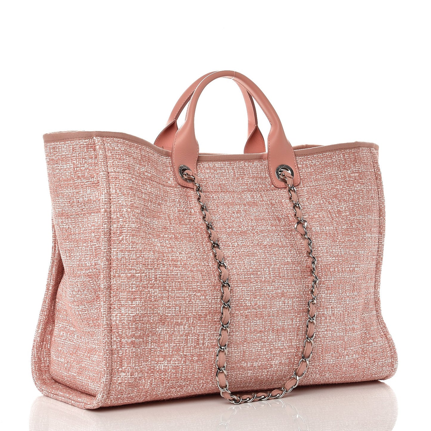 Canvas Large Deauville Tote Pink