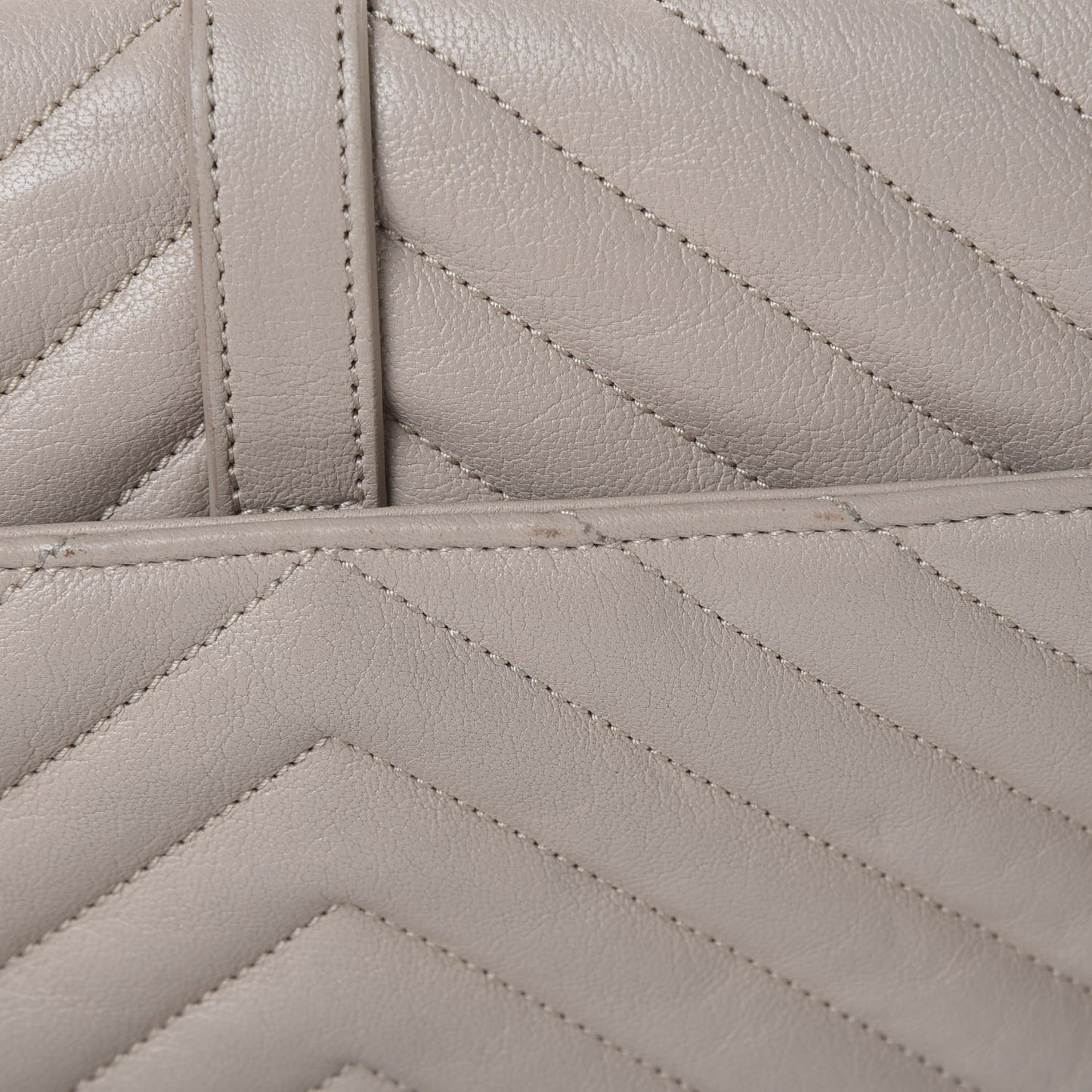 Sheepskin Matelasse Chevron Monogram Medium College Bag Rose Antic