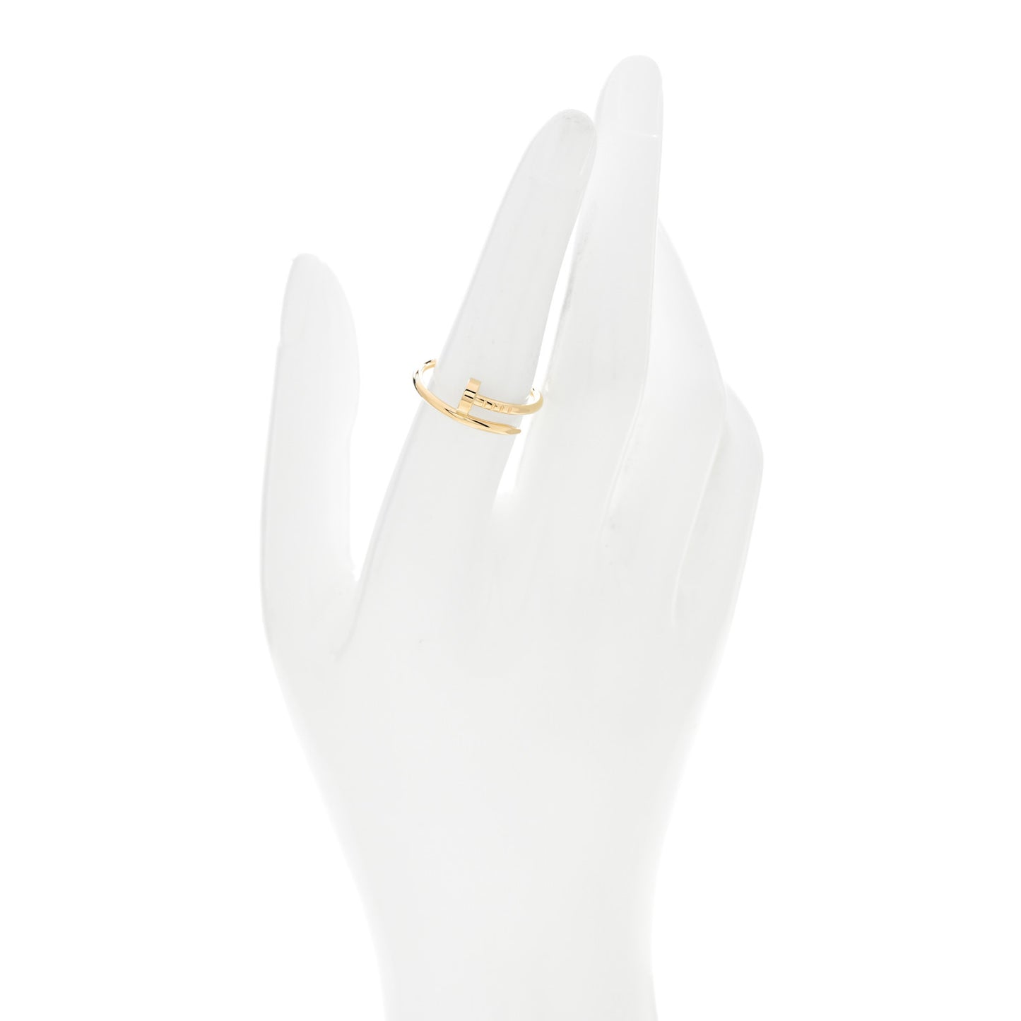18K Yellow Gold Small Juste Un Clou Ring 54 6.75