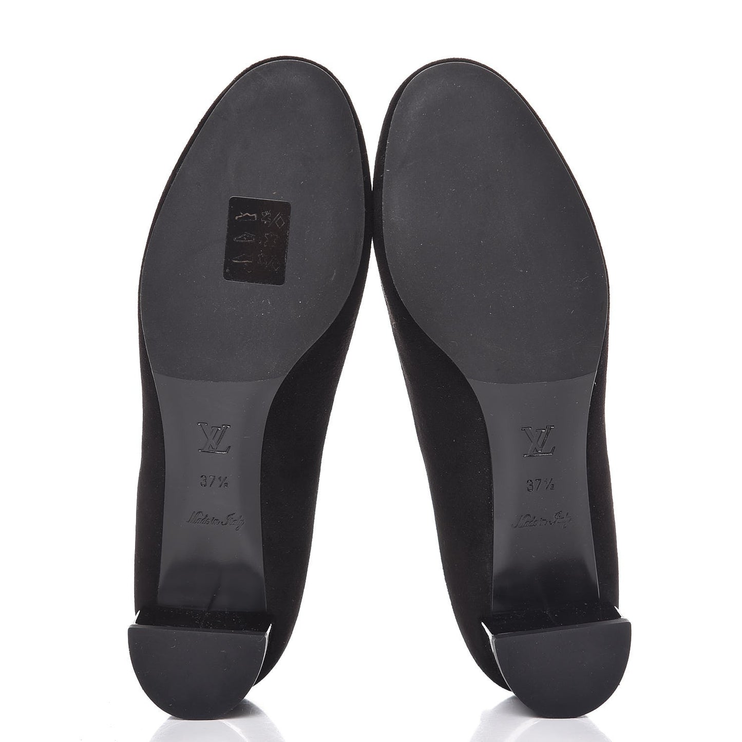 Suede Uniformes Pump 37.5 Black