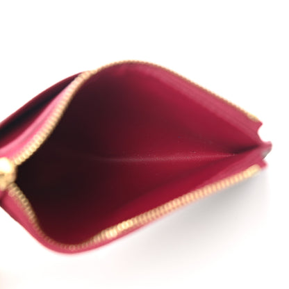 Louis Vuitton Monogram Zipped Card Holder Fuchsia 5 of 8