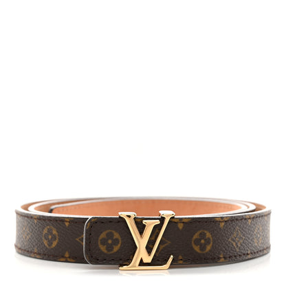 Louis Vuitton Monogram 40mm LV Initiales Belt 80 32 1 of 7