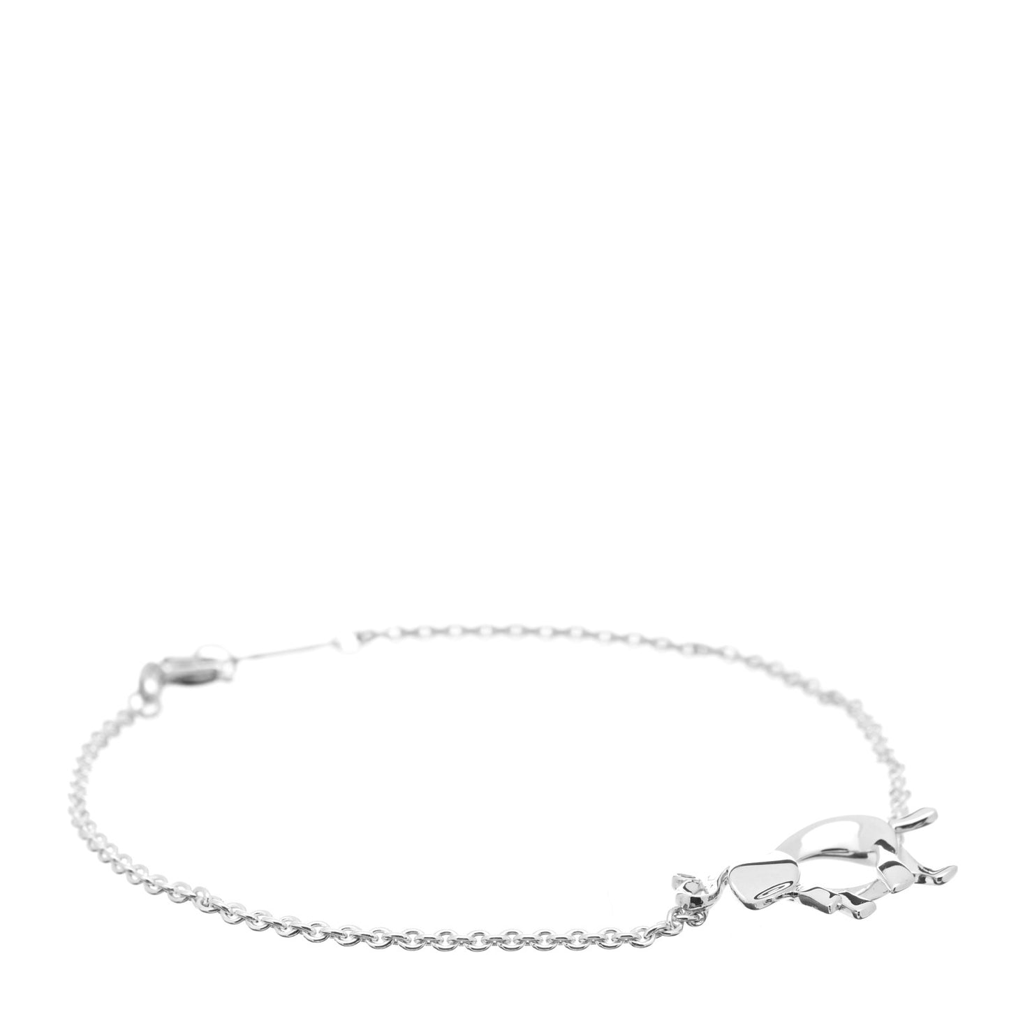 Sterling Silver Tsavorite Save the Wild Elephant Bracelet