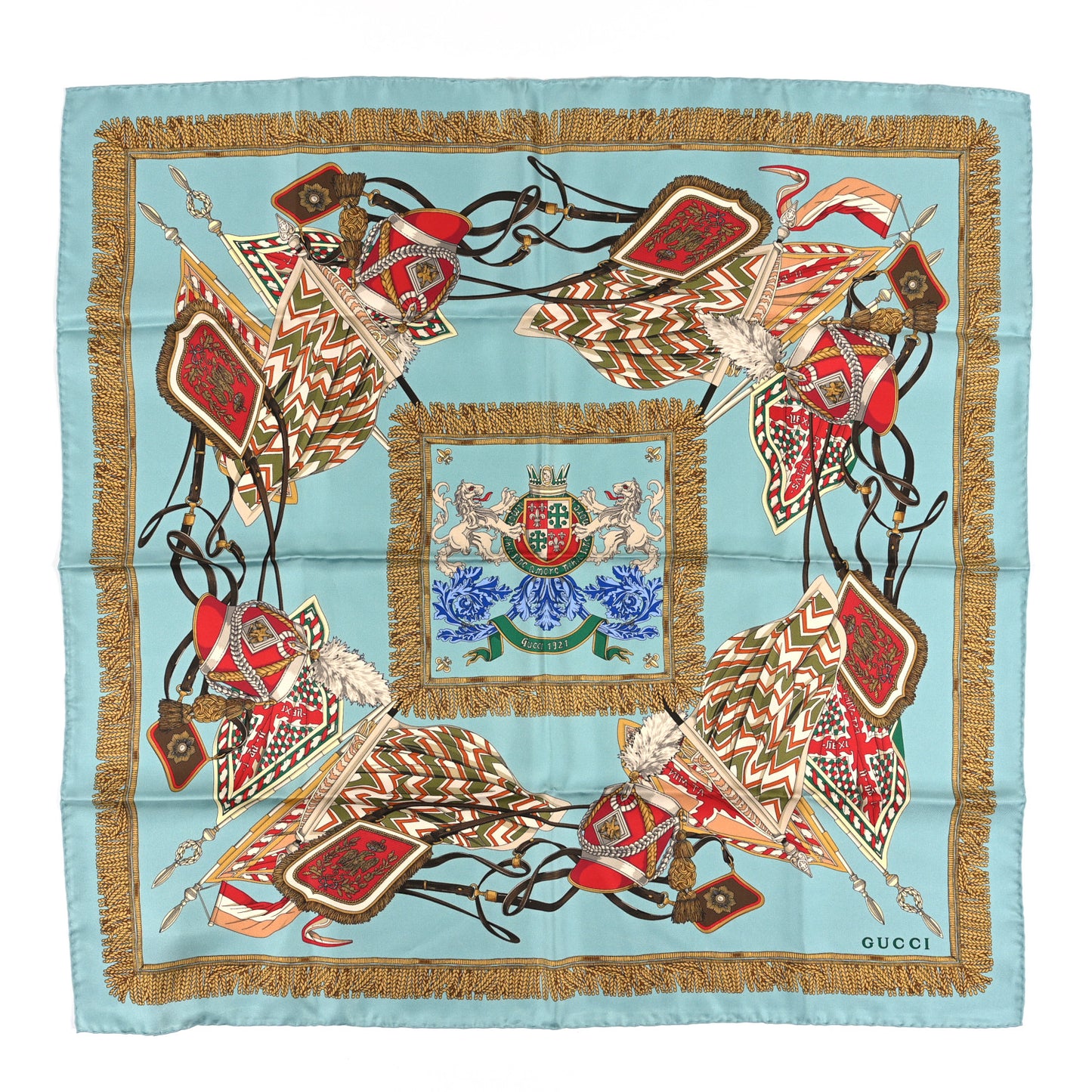 Silk Grand Uniforme Scarf 90