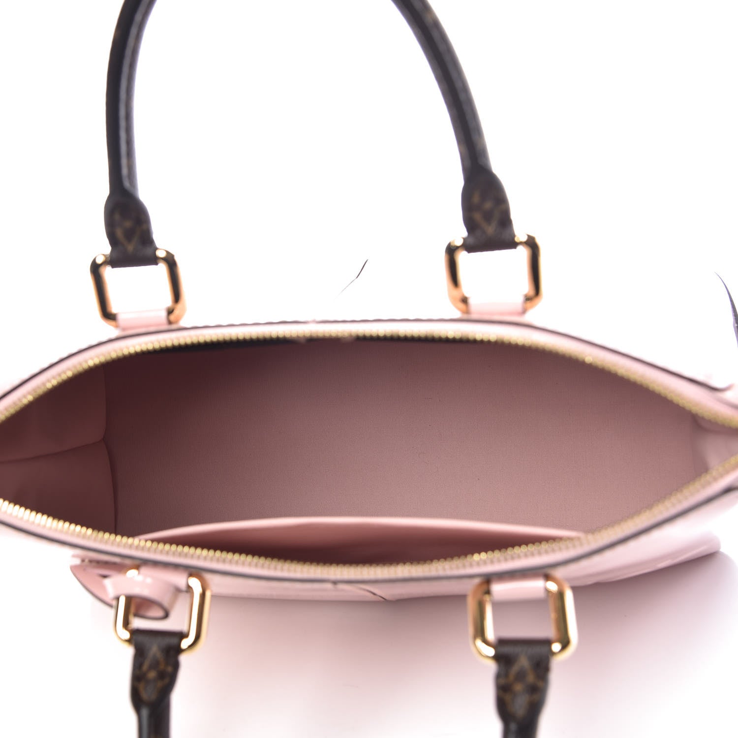 Louis Vuitton Patent Calfskin Miroir Tote Rose Ballerine 5 of 9