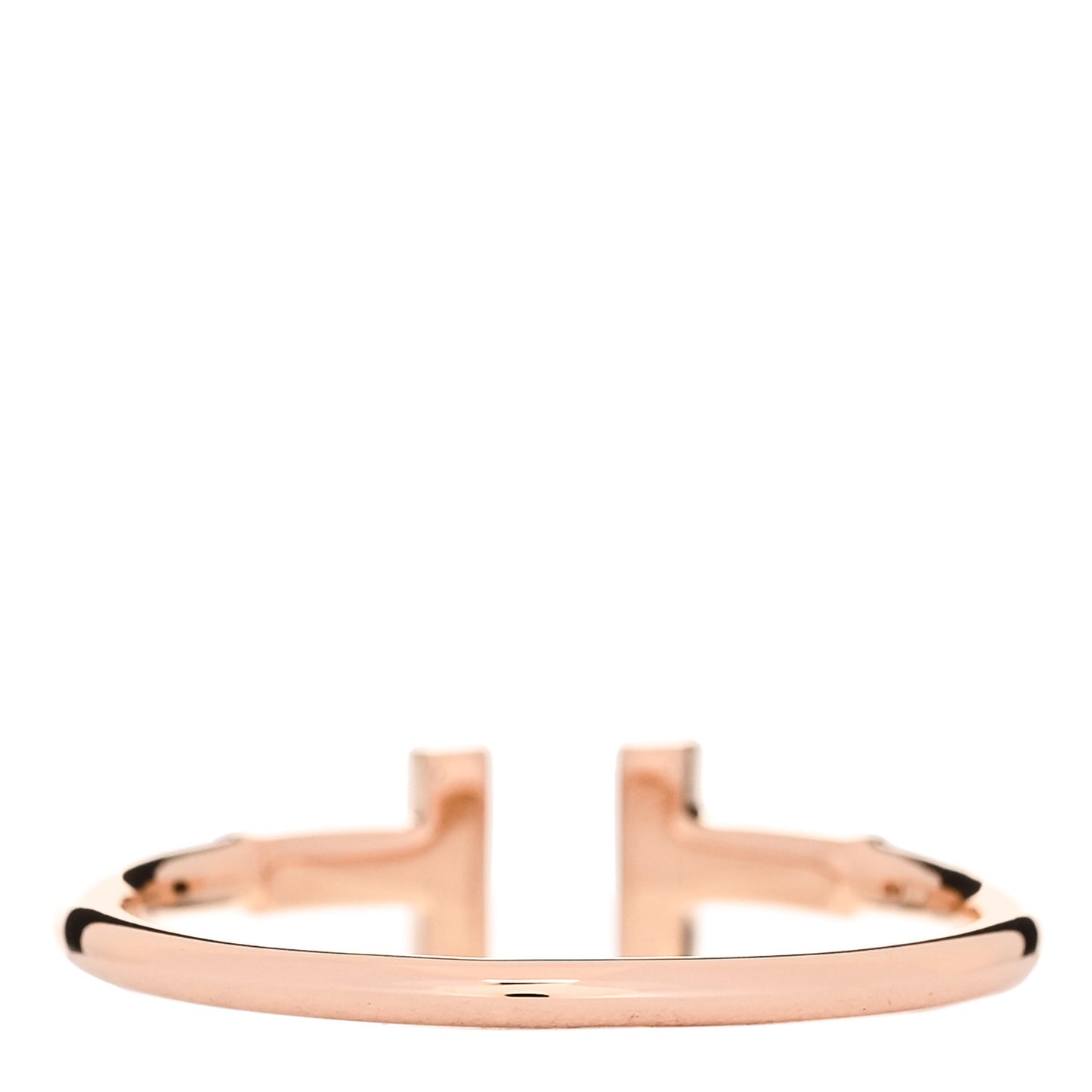18K Rose Gold T Wire Ring 64 10.75