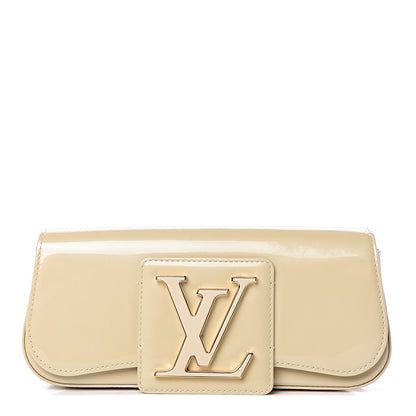 Louis Vuitton Patent Sobe Clutch Blanc Corail 1 of 9