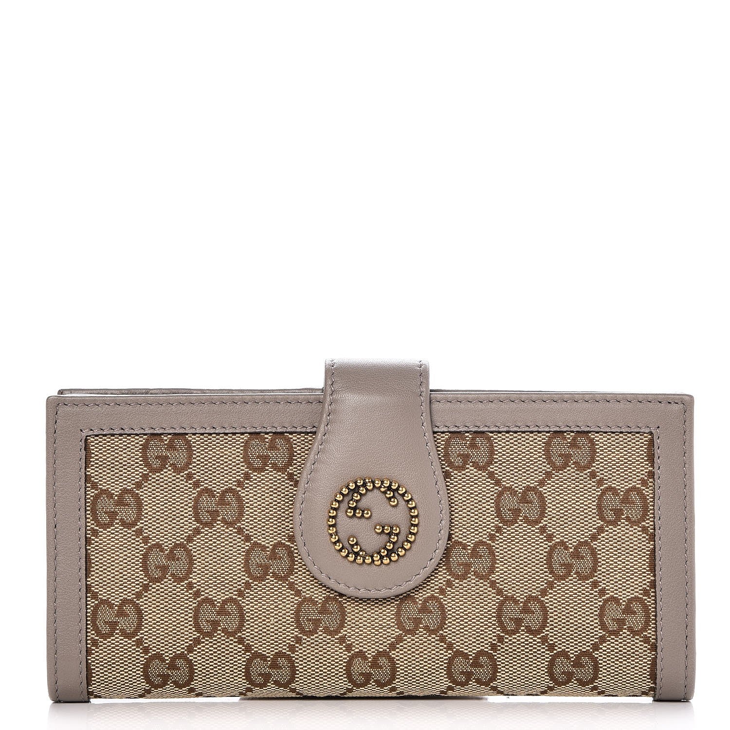 Gucci Monogram Scarlett Continental Wallet Beige 1 of 7