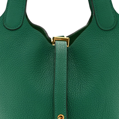 Hermes Taurillon Clemence Picotin Lock 18 PM Menthe 8 of 10