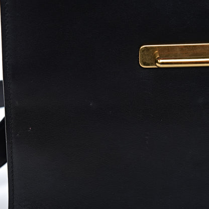 Prada City Calfskin Saffiano Cahier Top Handle Bag Black 7 of 12