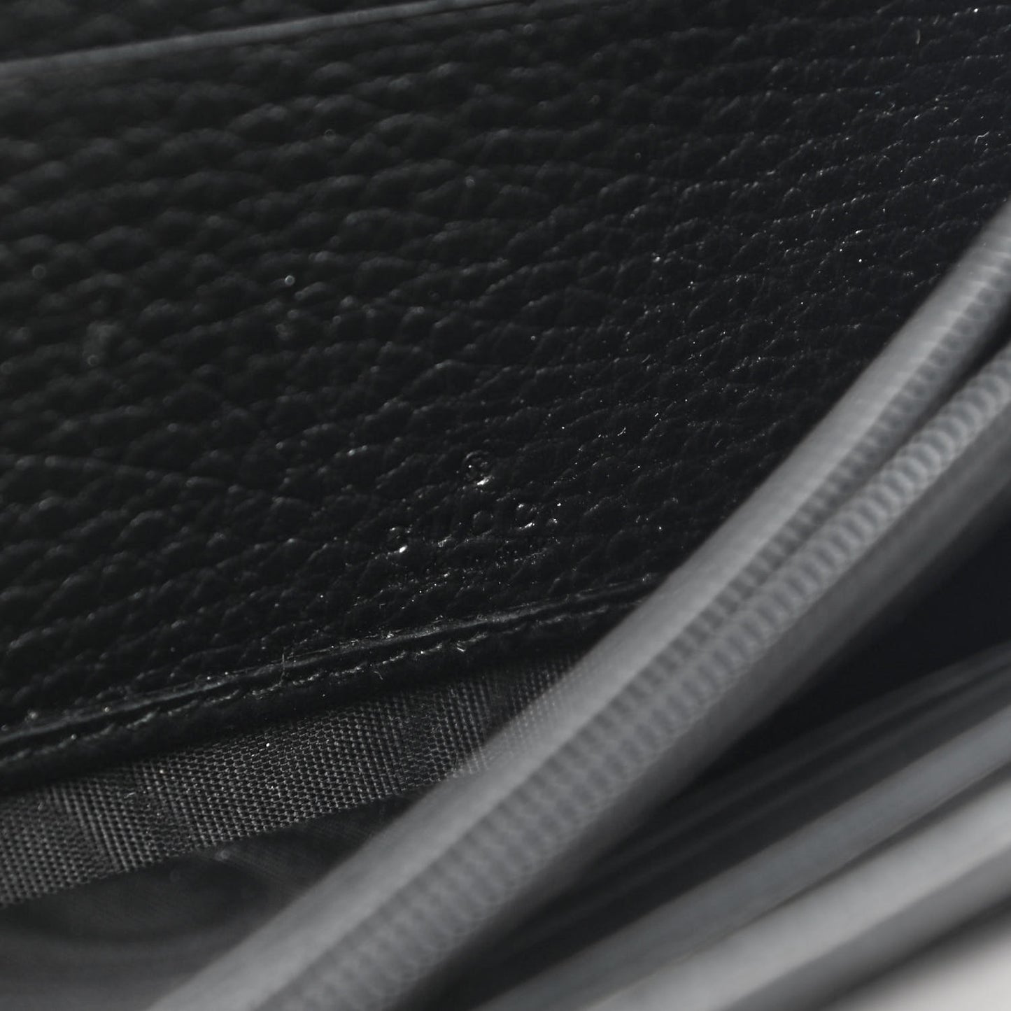 Dollar Calfskin GG Marmont Continental Wallet Black