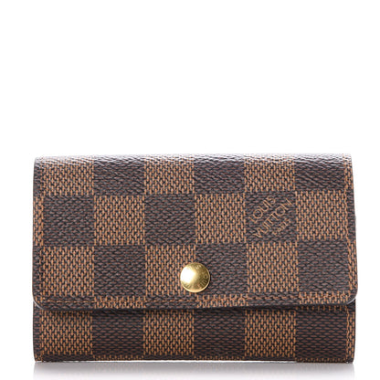 Louis Vuitton Damier Ebene Multicles 6 Key Holder 1 of 8