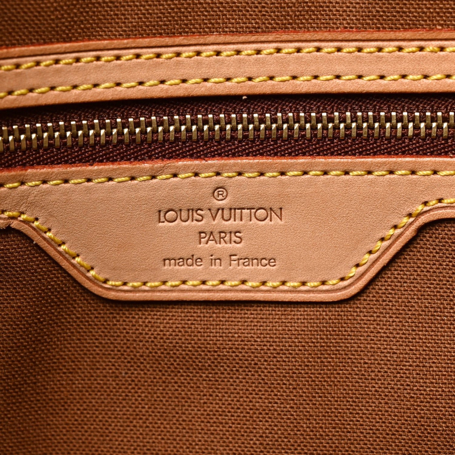 Louis Vuitton Monogram Cabas Mezzo 6 of 9