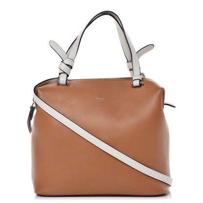 Celine Lambskin Small Soft Cube Satchel Light Tan 1 of 14
