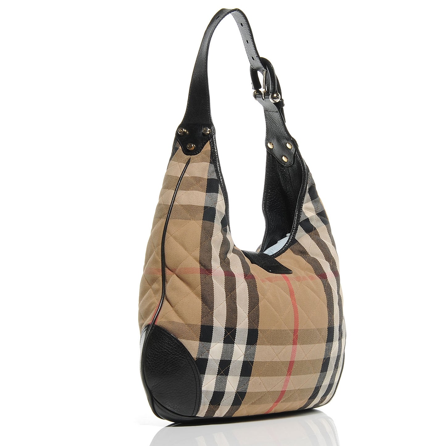 House Check Quilted Brook Hobo