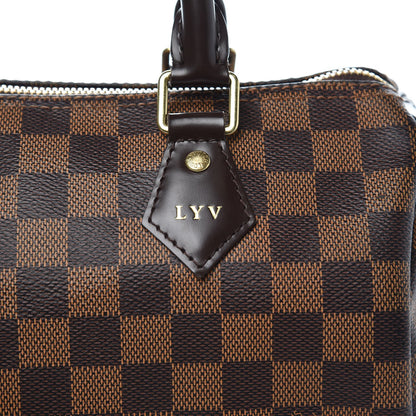 Louis Vuitton Damier Ebene Speedy Bandouliere 25 7 of 7