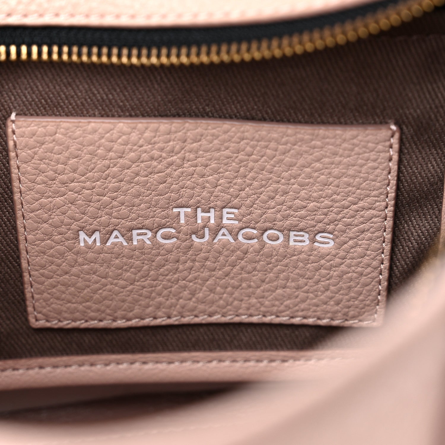 Marc Jacobs Grained Calfskin Small The Tote Bag Rose Dust 6 of 10