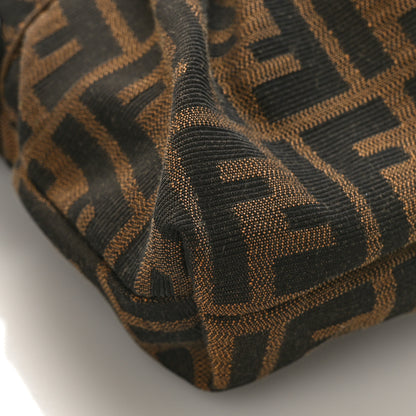Fendi Zucca Small Chef Shoulder Bag Tobacco 7 of 8