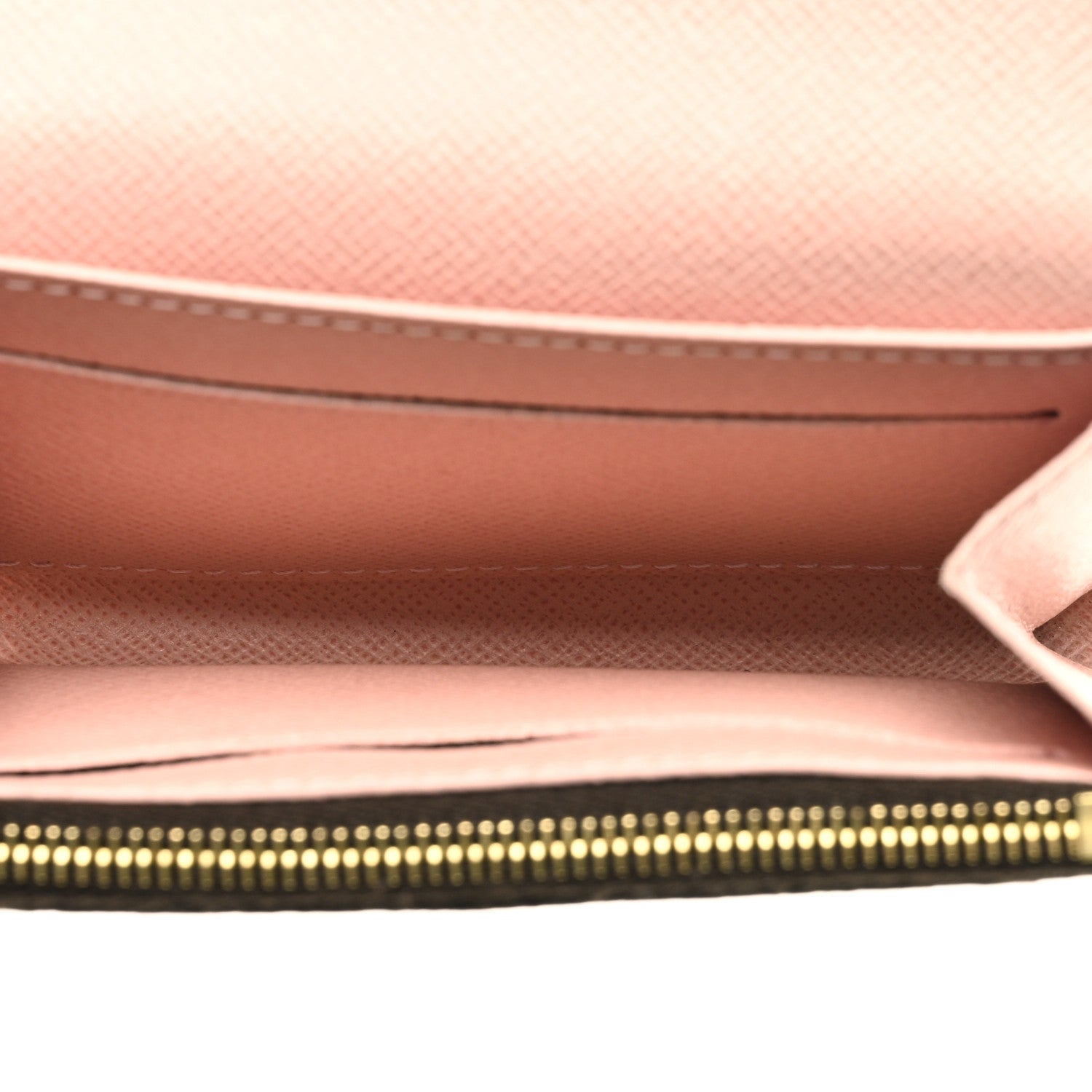 Louis Vuitton Damier Ebene Rosalie Coin Purse Rose Ballerine 5 of 6