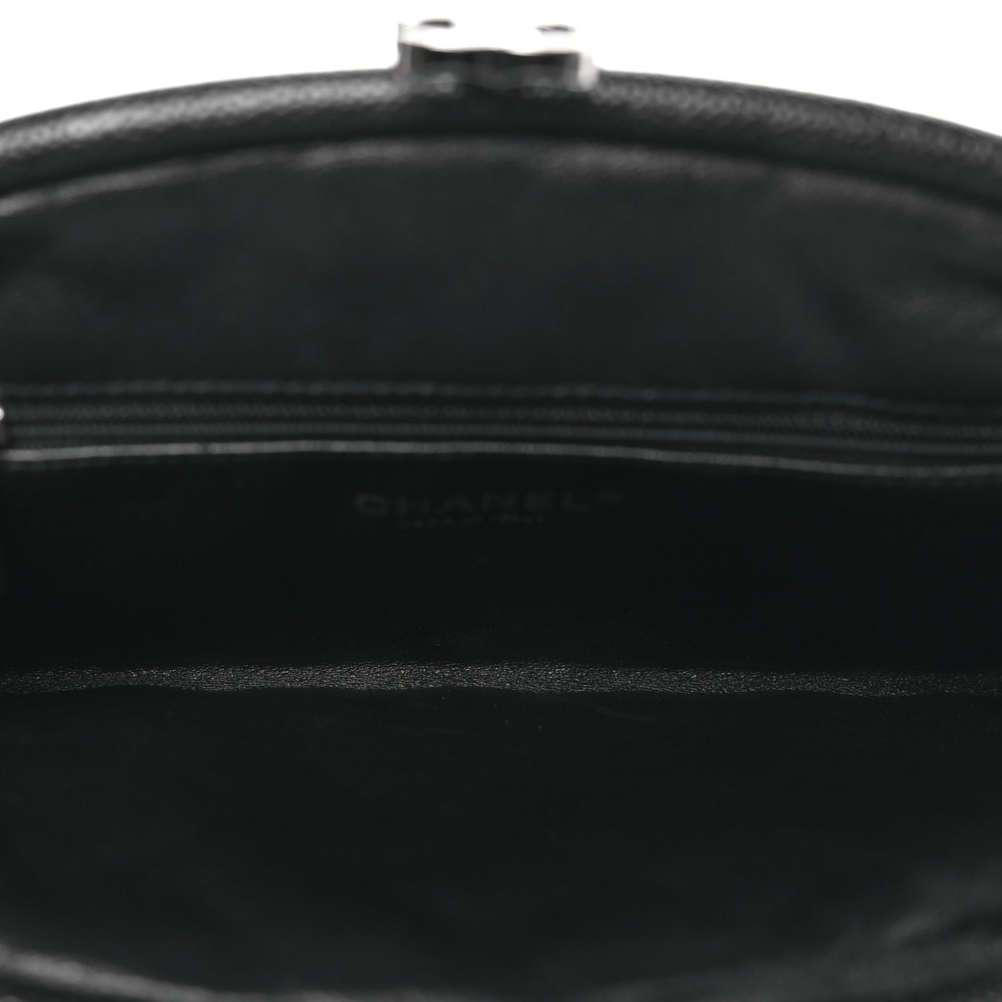 Caviar Quilted Timeless Clutch Black