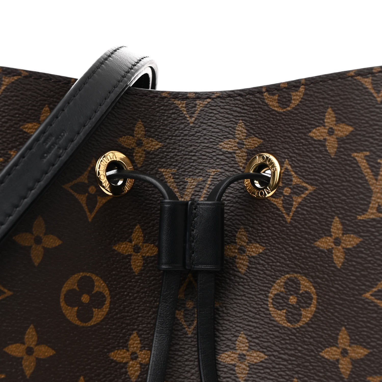 Louis Vuitton Monogram Neonoe MM Black 9 of 11