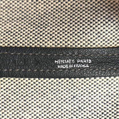 Hermes Buffle Skipper Toile Garden Party 36 MM Tote Black 7 of 18
