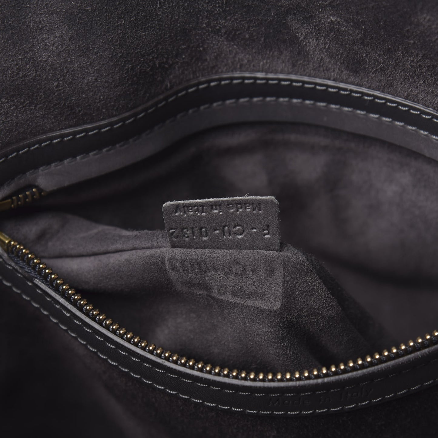 Smooth Calfskin Medium Phantom Luggage Grey
