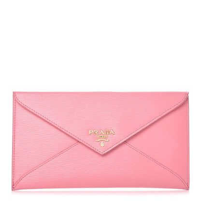 Prada Vitello Move Envelope Wallet Geranio 1 of 10