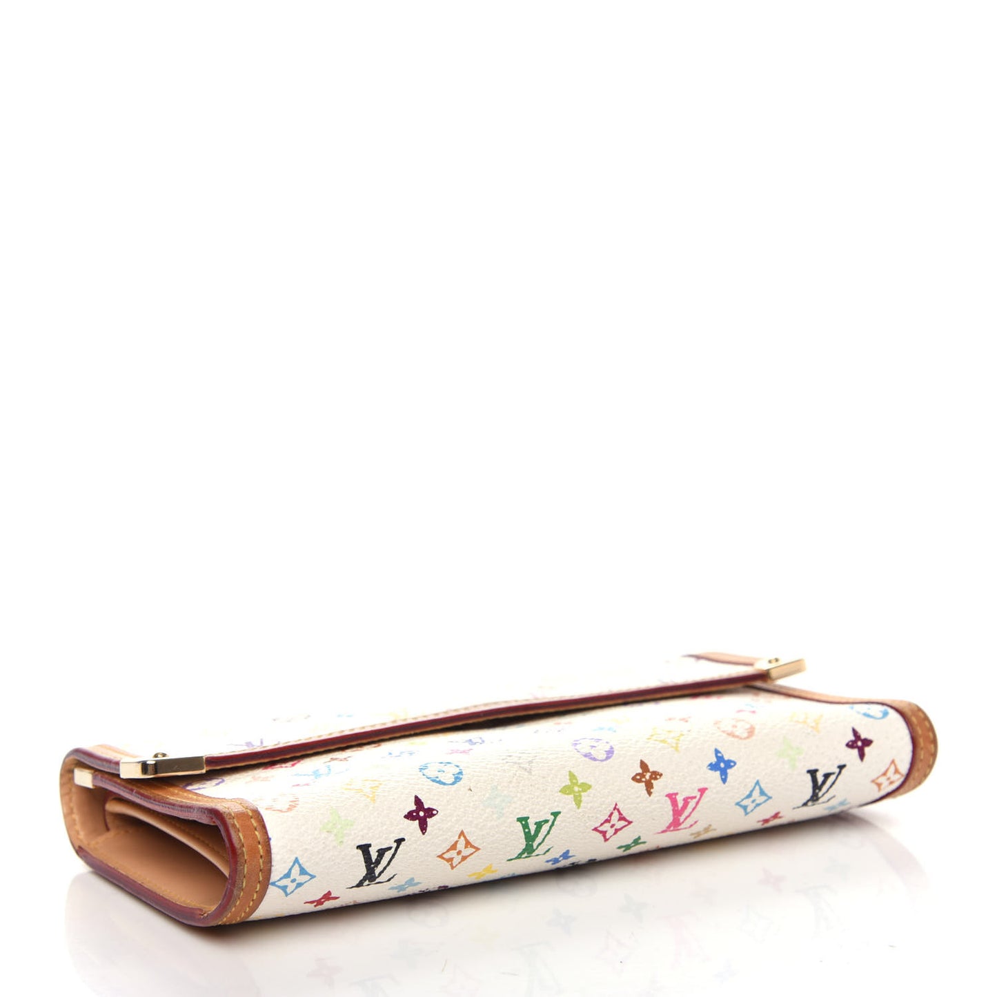 Monogram Multicolor Porte Tresor International Wallet White