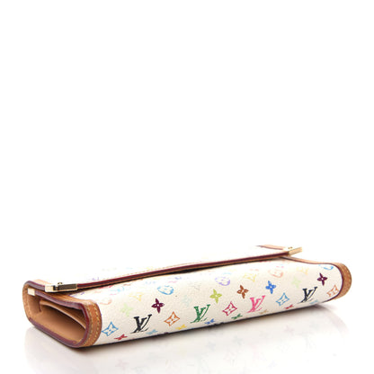 Louis Vuitton Monogram Multicolor Porte Tresor International Wallet White 4 of 6