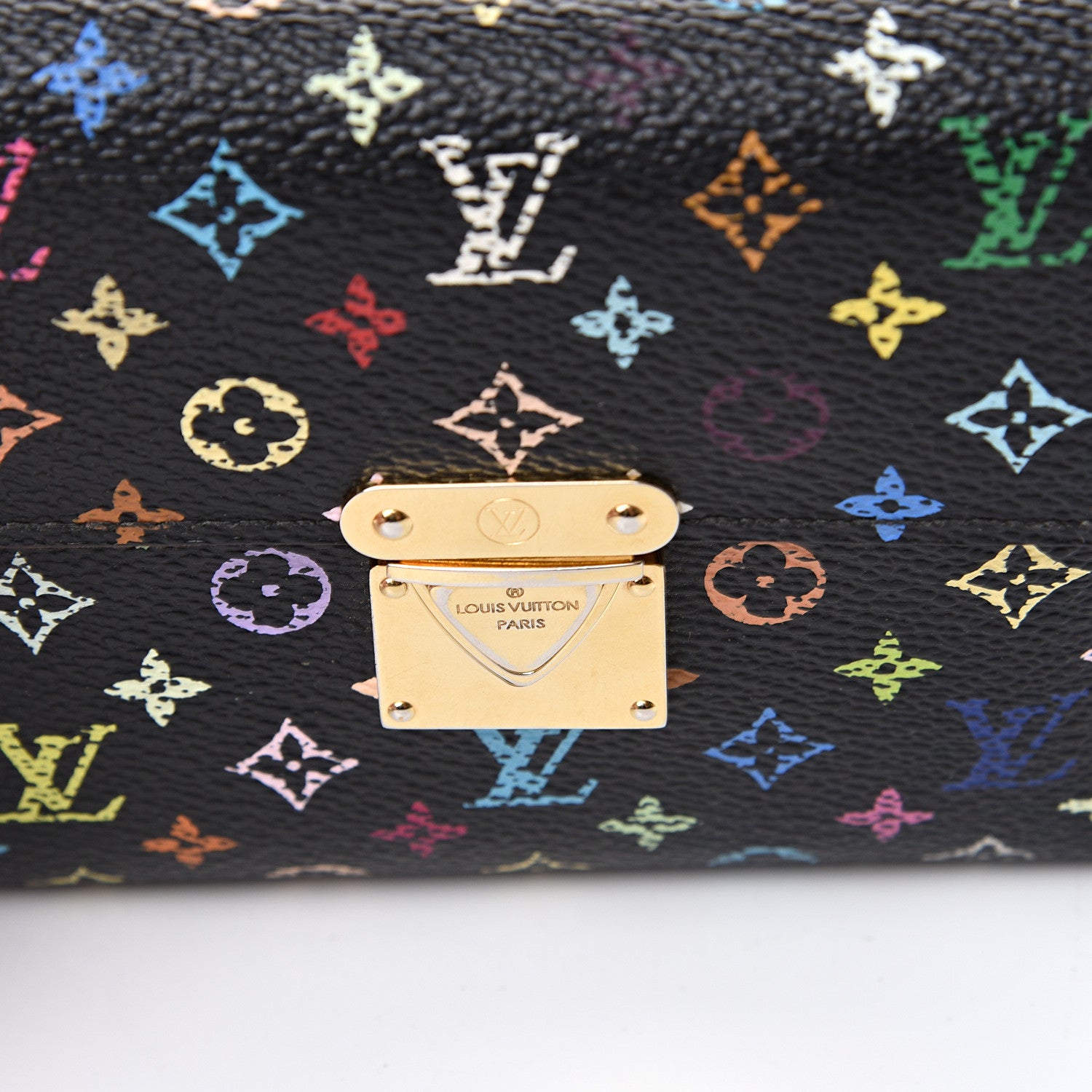 Louis Vuitton Monogram Multicolor Koala Wallet Black 13 of 18