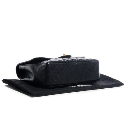 Chanel Caviar Jumbo Single Flap Black 4 of 8