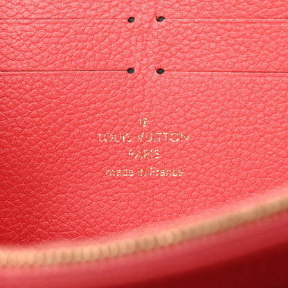 Louis Vuitton Empreinte Zippy Wallet Pink 6 of 6