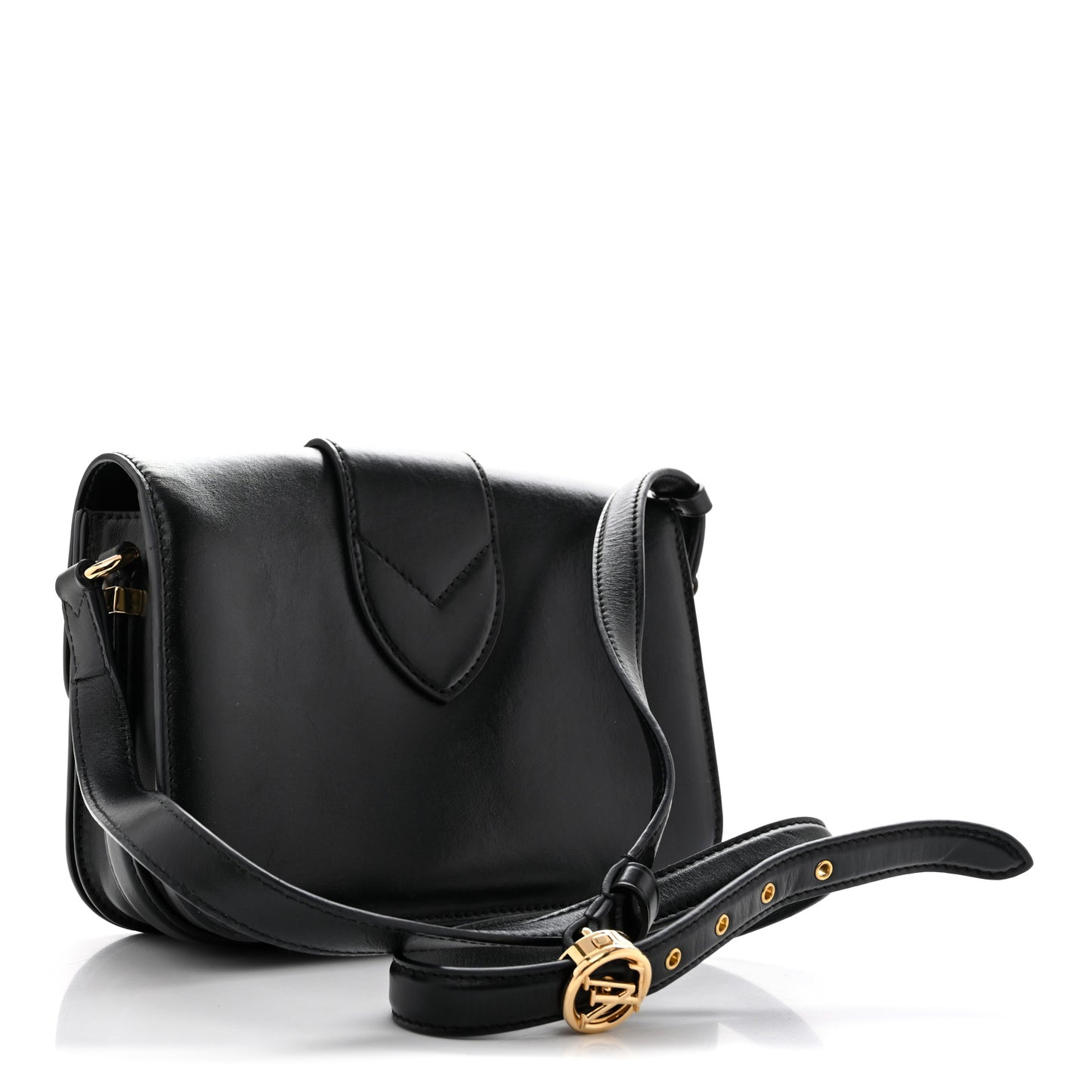 Smooth Calfskin LV Pont 9 Black