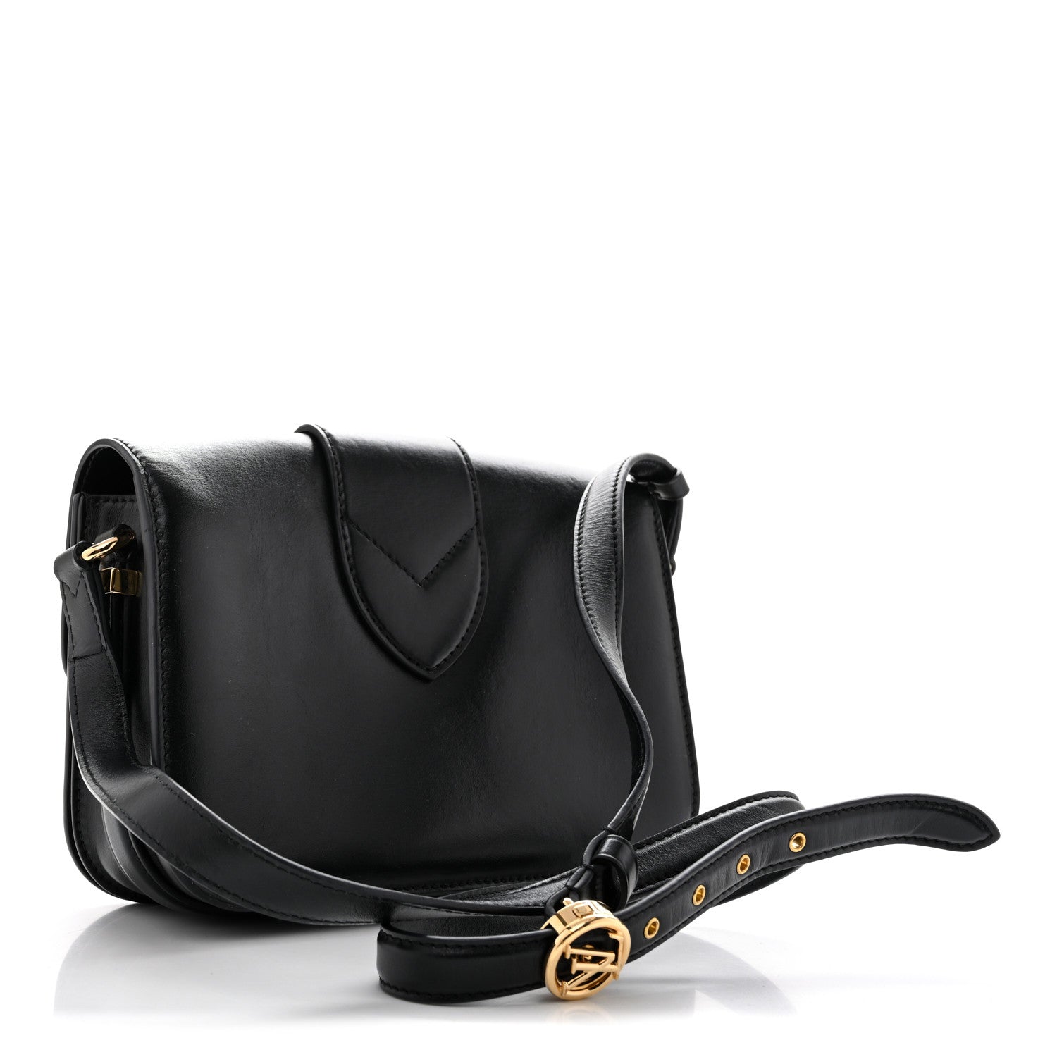 Louis Vuitton Smooth Calfskin LV Pont 9 Black 2 of 13