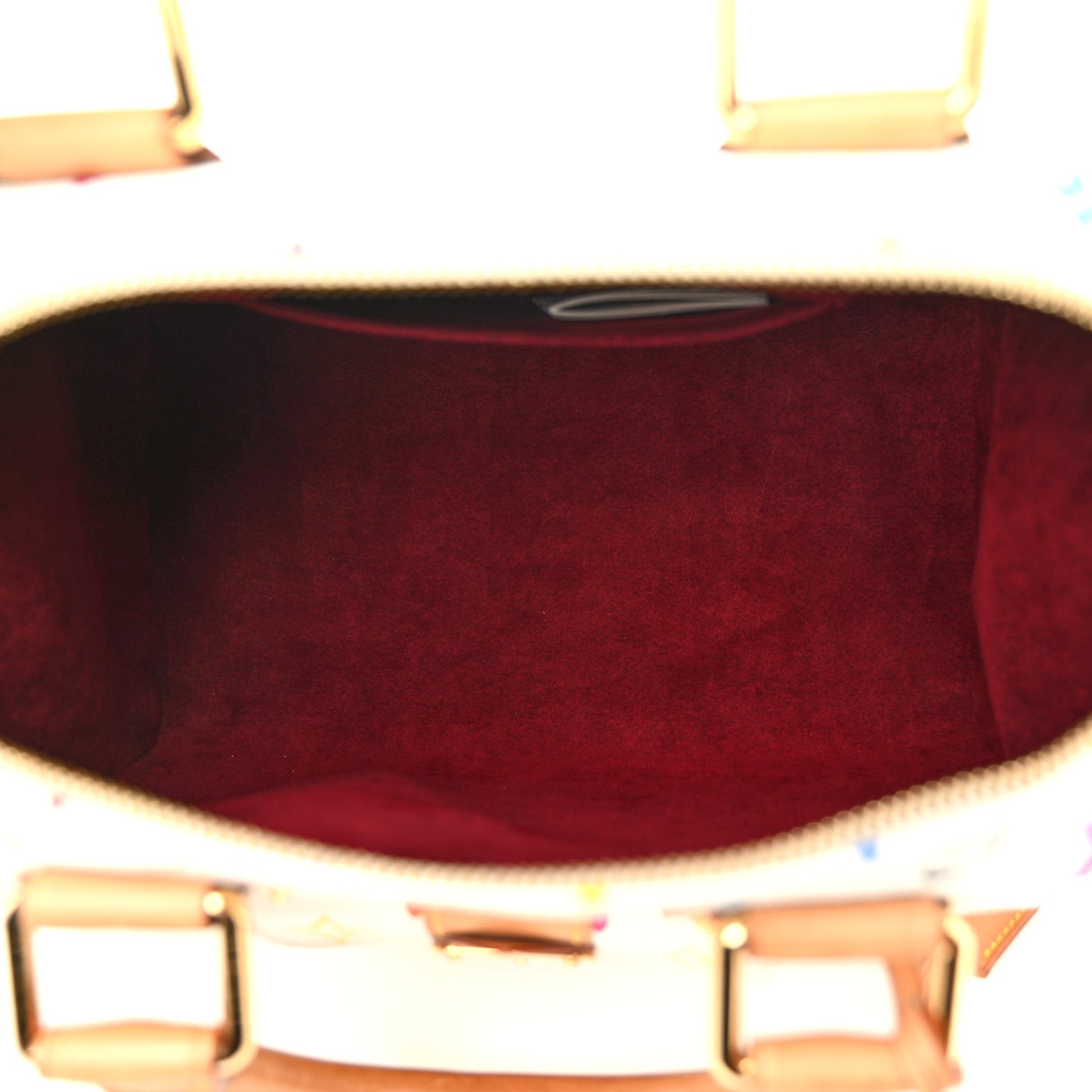 Monogram Multicolor Speedy 30 White