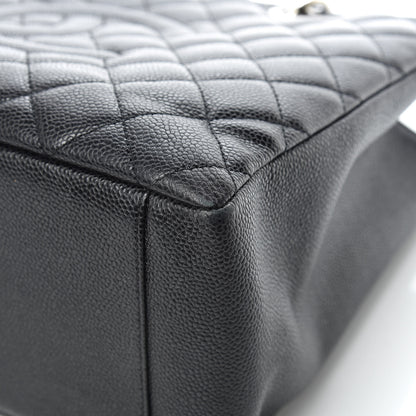 Chanel Caviar Quilted Grand Shopping Tote GST Black 12 of 15