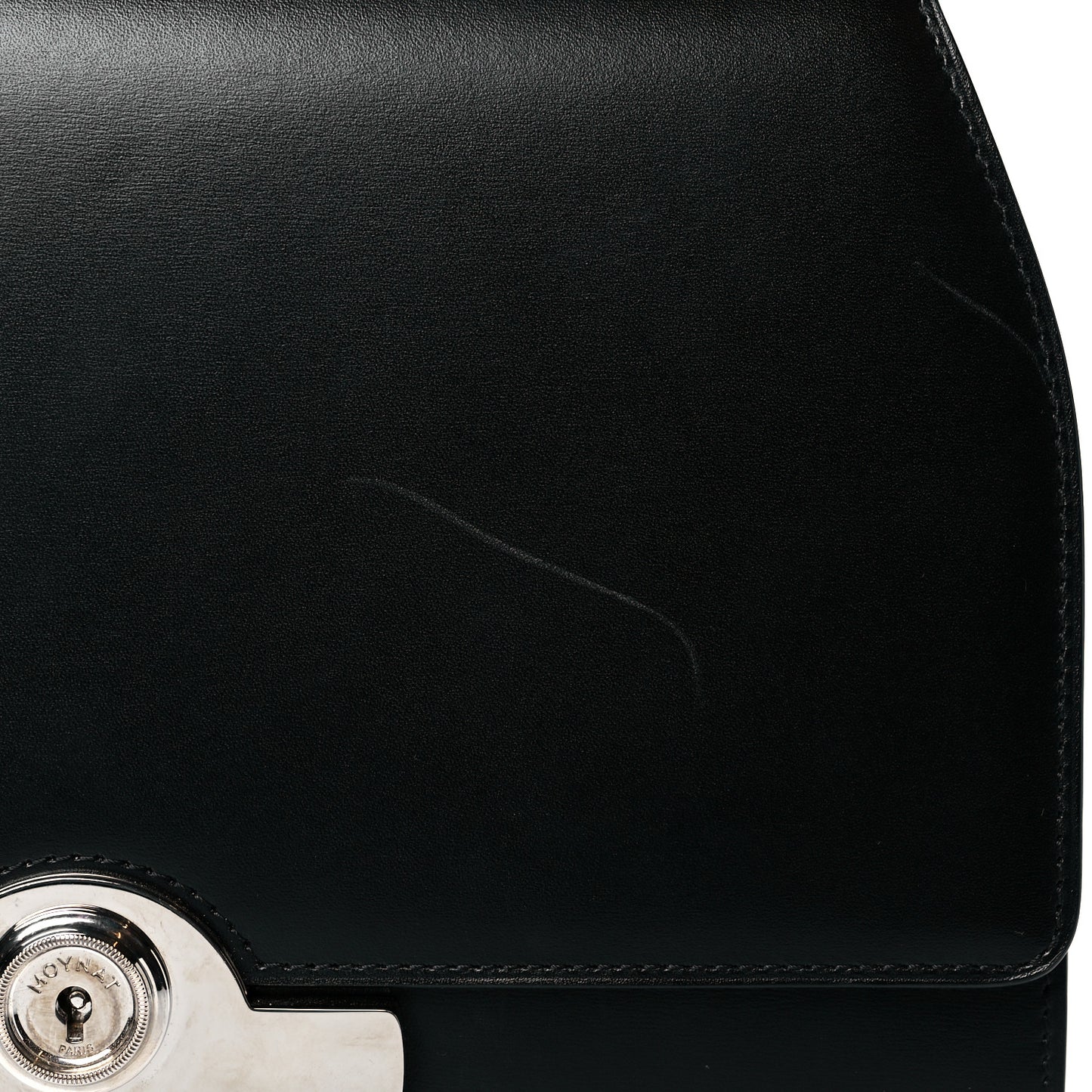 Box Calfskin Rejane PM Black