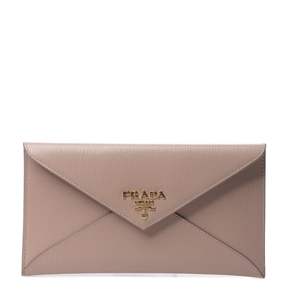 Prada Vitello Move Envelope Wallet Cipria 1 of 8