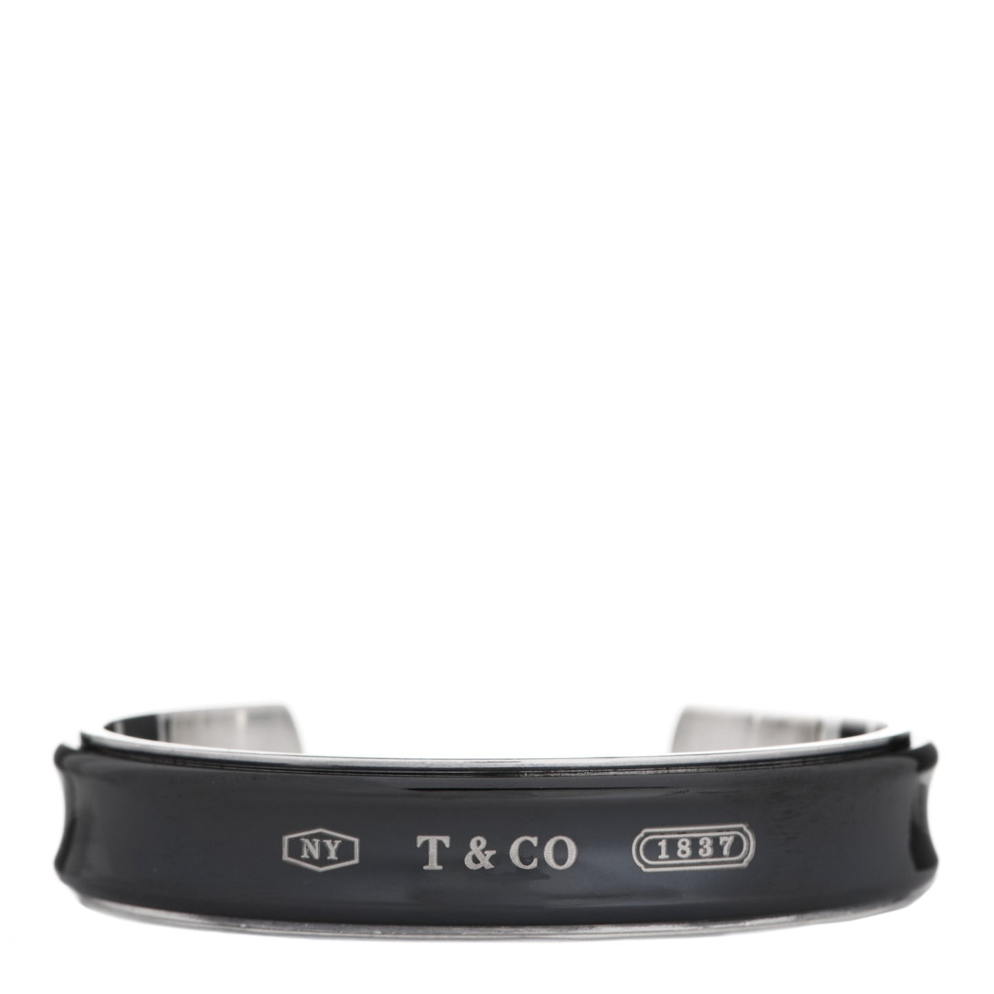 Sterling Silver Titanium 1837 Cuff Bracelet