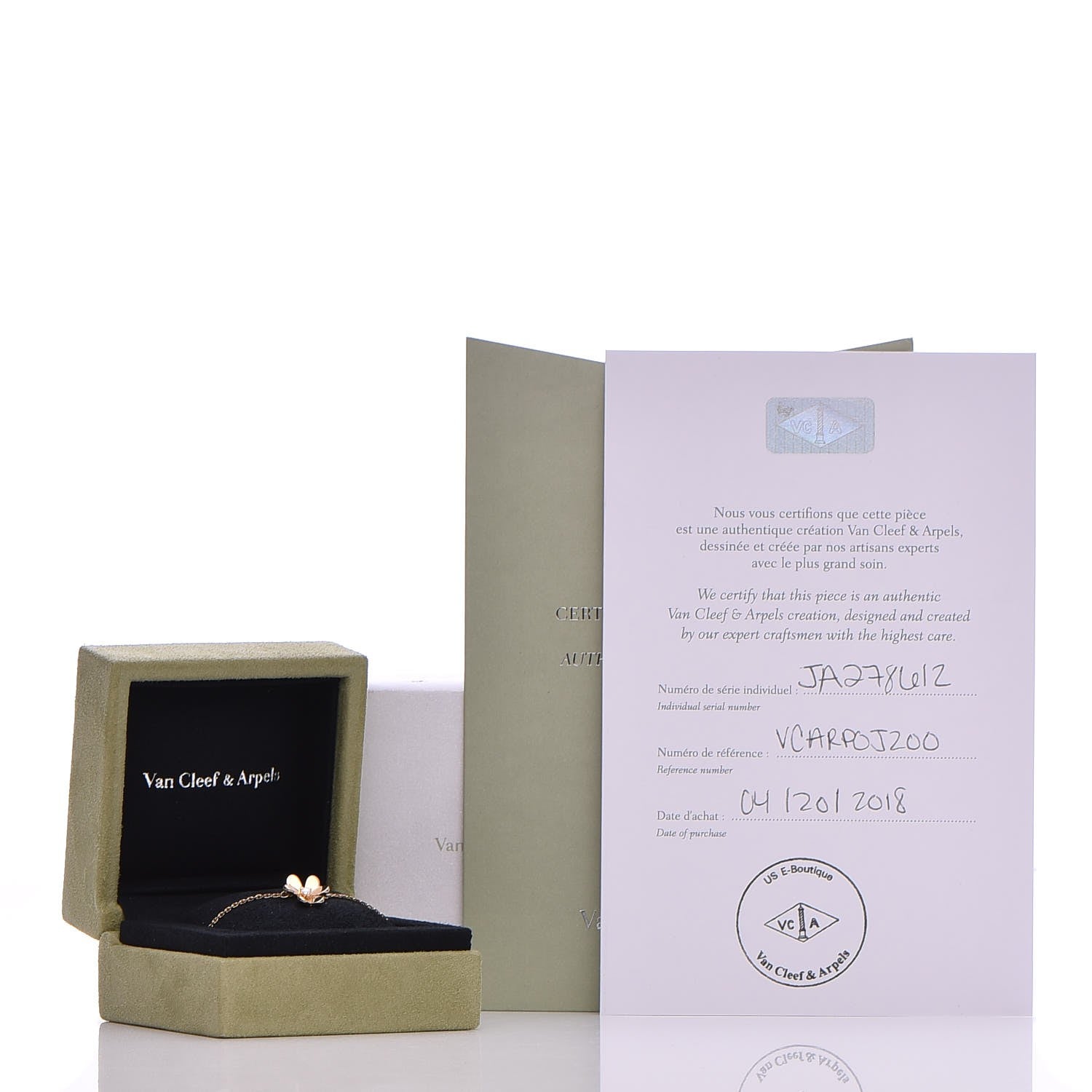Van Cleef & Arpels 18K Yellow Gold Diamond Mini Frivole Bracelet 5 of 5