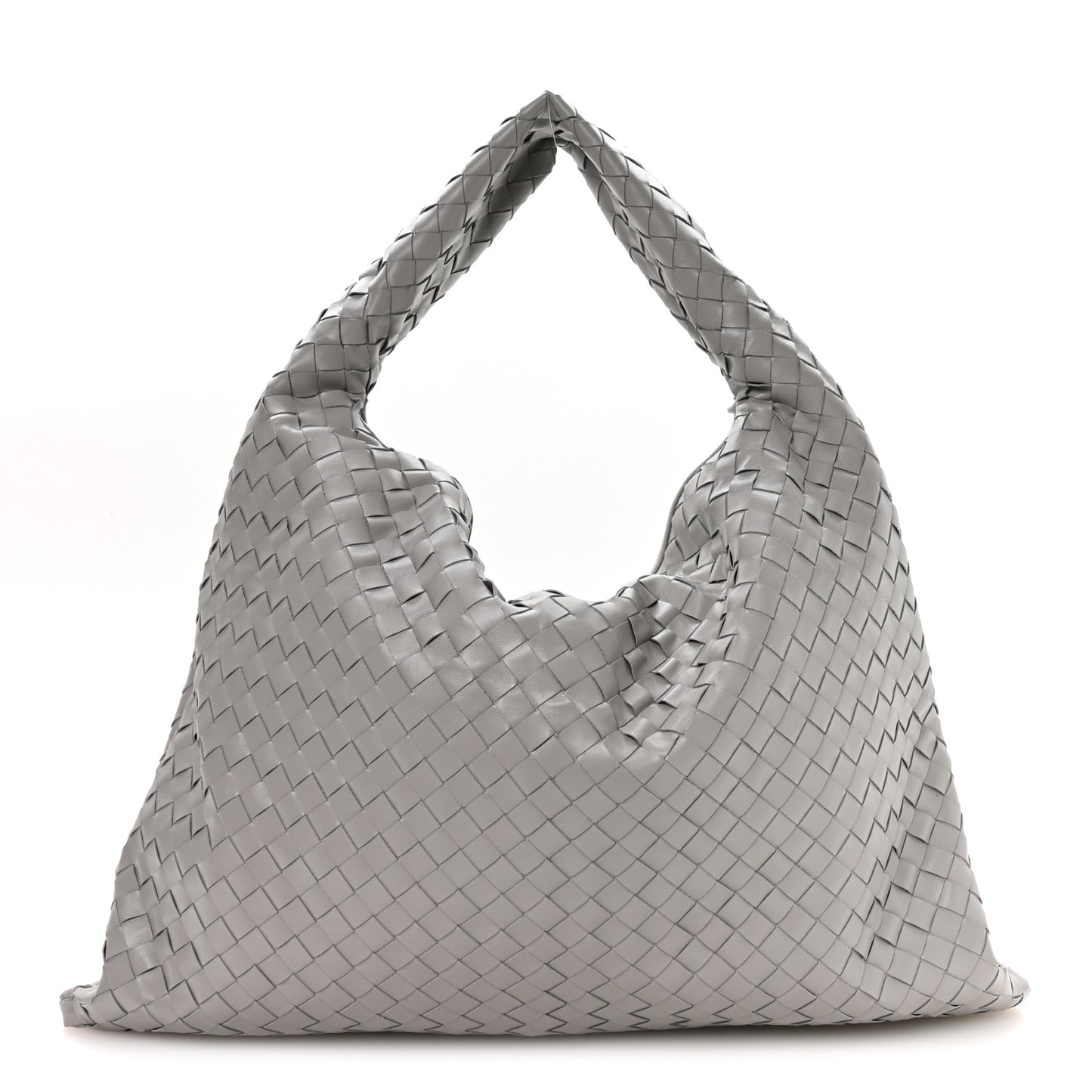 Calfskin Intrecciato Large Hop Sterling