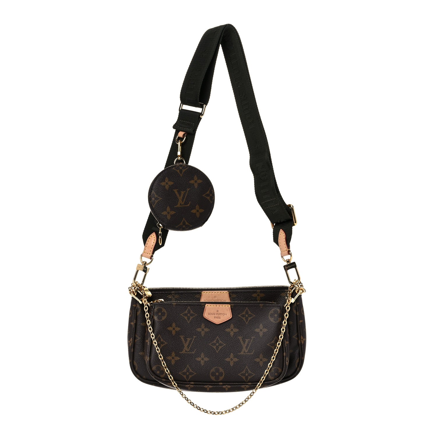 Louis Vuitton Monogram Multi Pochette Accessories Kaki 1 of 13